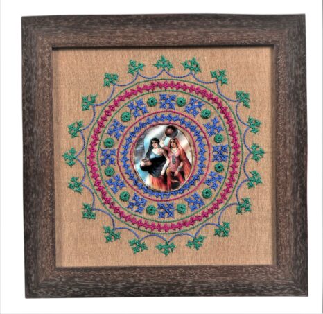 Panihari 2 - Hand Embroidered Wall Hanging