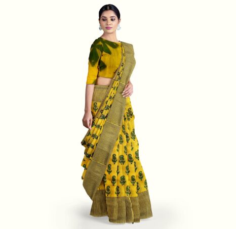 Designer Pure Cotton Saree 4